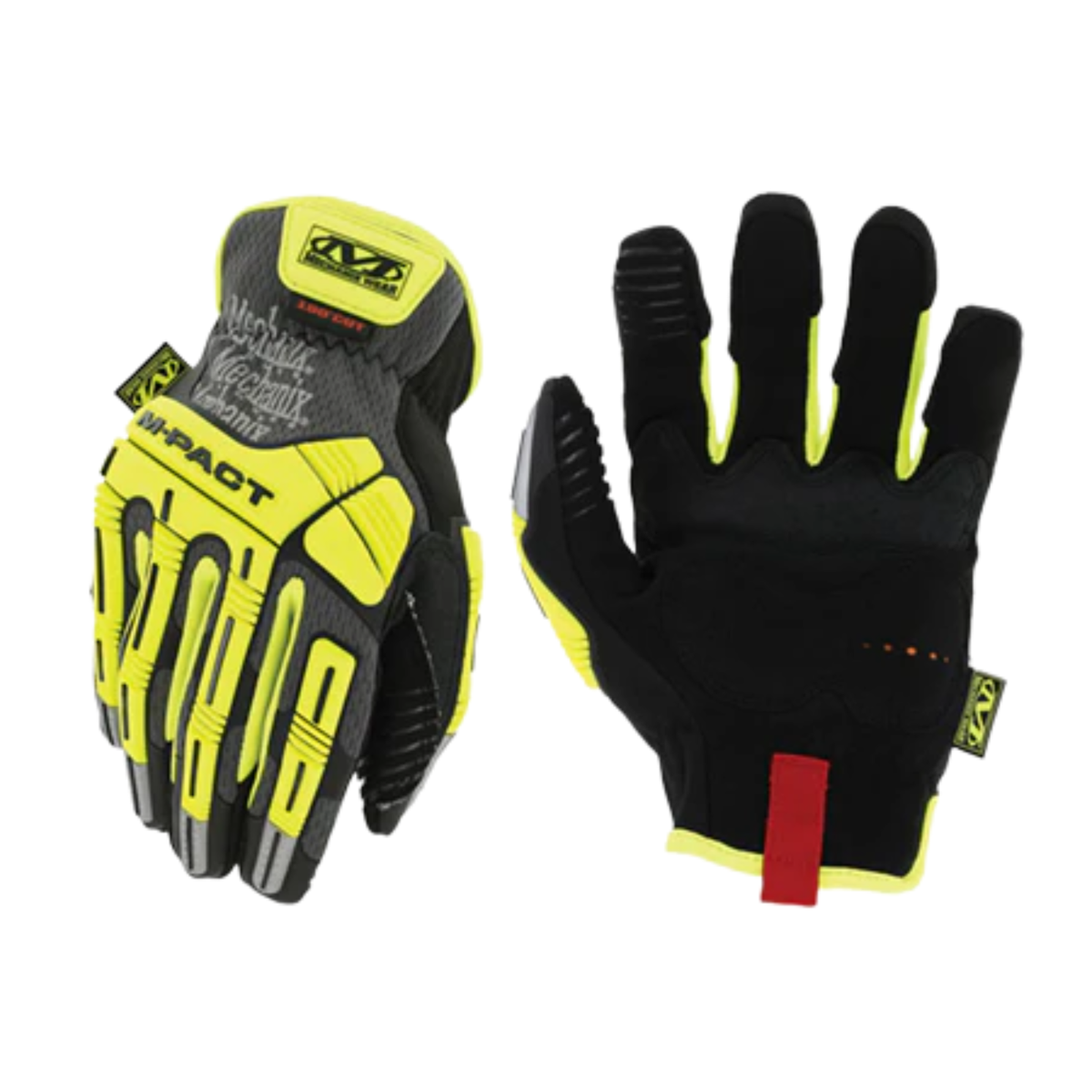 Mechanix Wear Synthetic Leather Cut-Resistant Mechanic's Gloves, ANSI Cut Level A5, Size Medium – SMP-C91