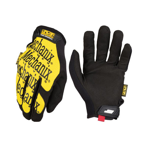 Mechanix Wear The Original® All-Purpose Synthetic Leather Gloves, Yellow -MG-01