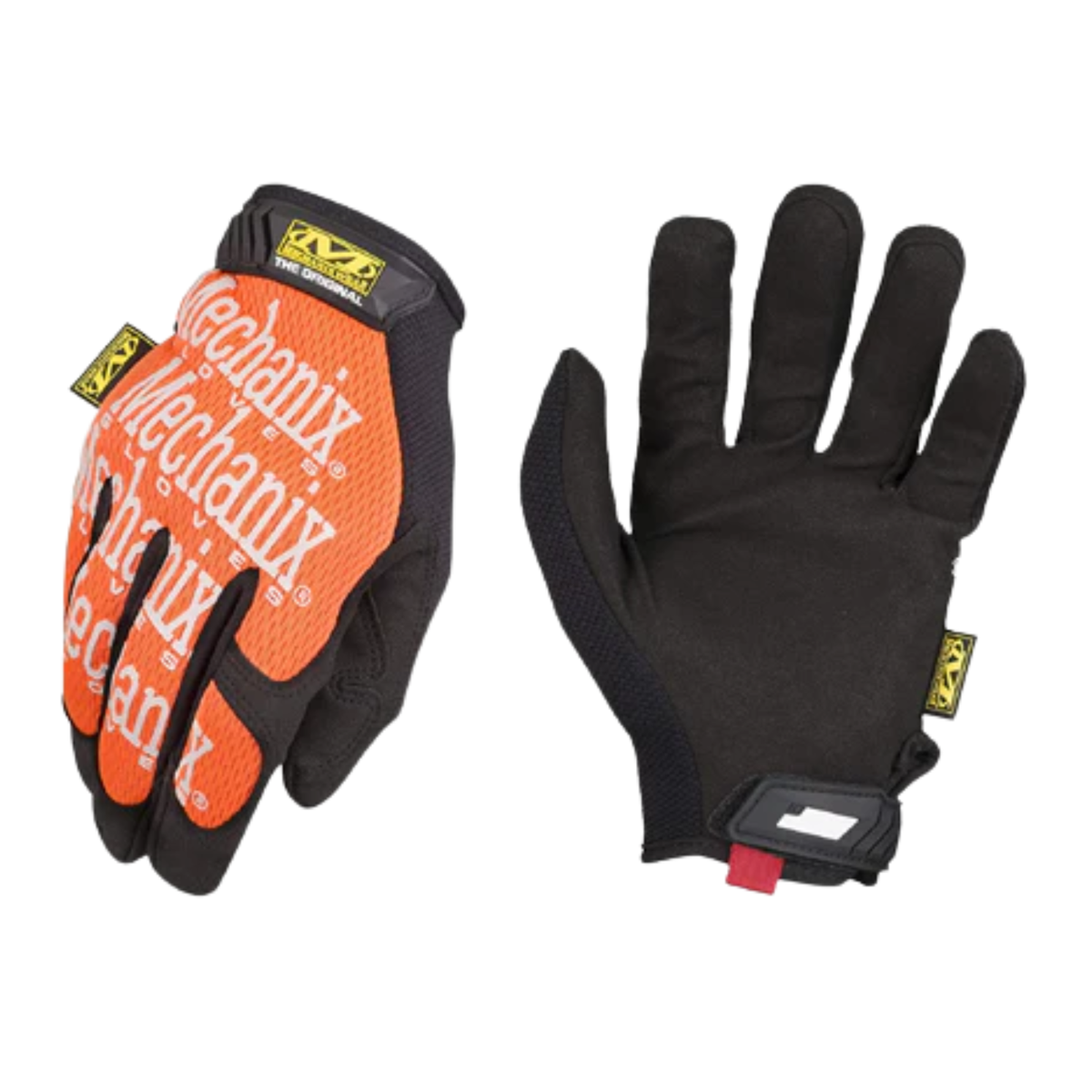 Mechanix Wear Original All-Purpose Gloves, Orange – MG-09