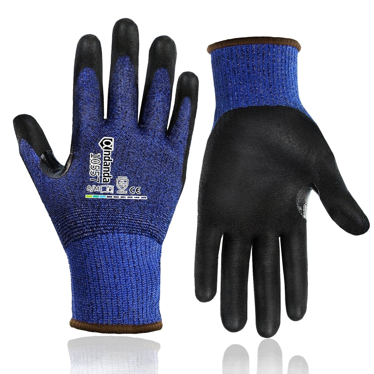 Andanda Cutmax Cut-Resistant NBR Sandy Finish Safety Gloves – 10557